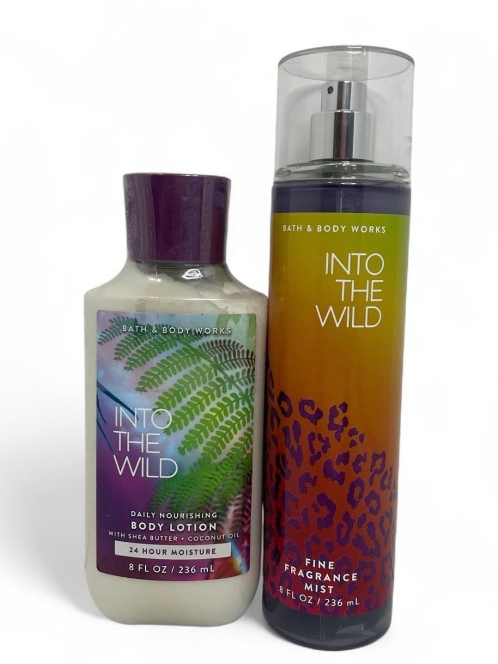 Bath & Body Works INTO THE WILD 2 Piece Bundle Body Lotion & Fragrance Mist NEW